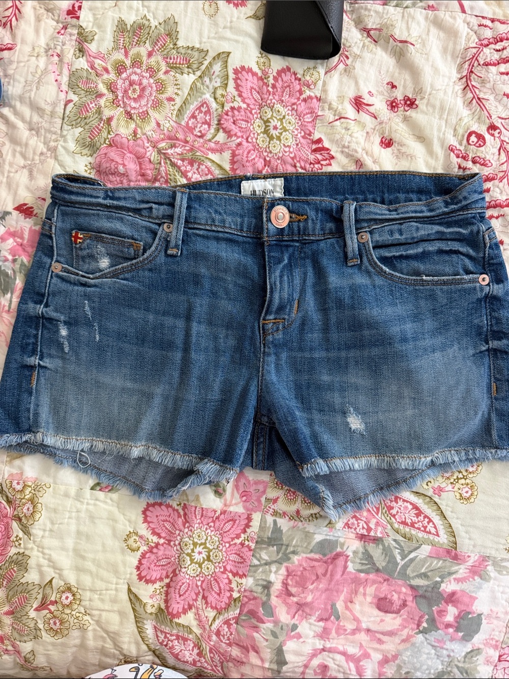 Hudson Cutoff Shorts - Dark Blue Women's Jean Shorts